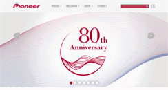 Desktop Screenshot of pioneer.com.br